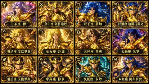 Twelve Gold Saints Card Collection sample image