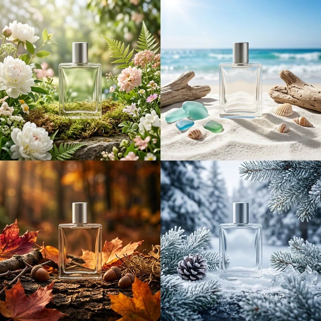 Four Seasons Packaging Campaign Grid sample image