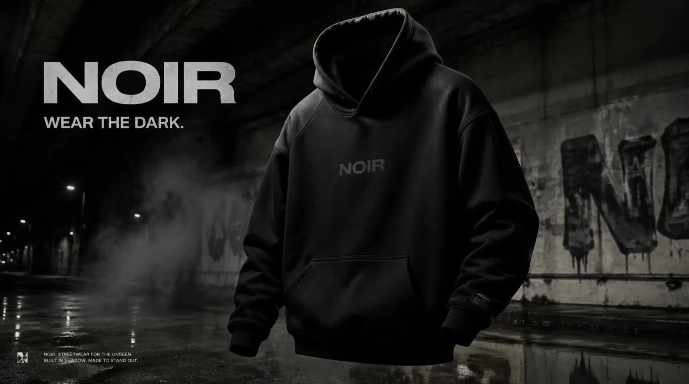 NOIR Streetwear Campaign sample image