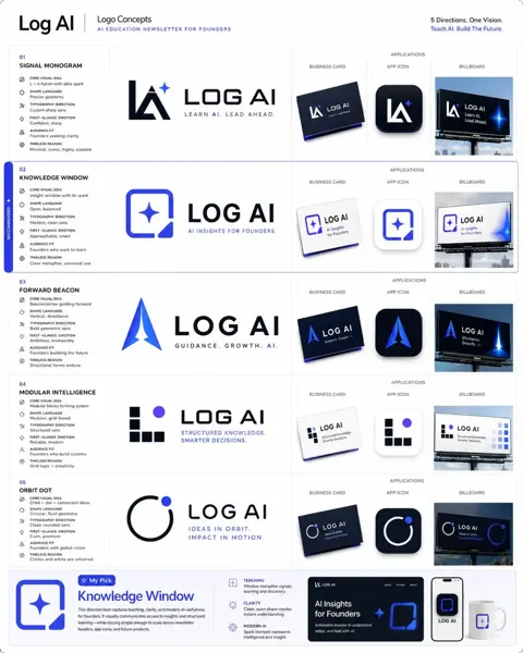 Logo and Brand Identity System Prompt Collection sample image