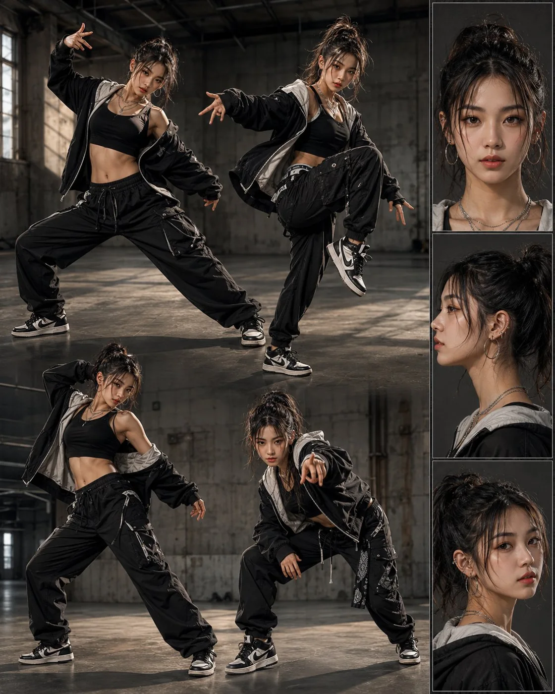 Street Dance Character Design Reference sample image