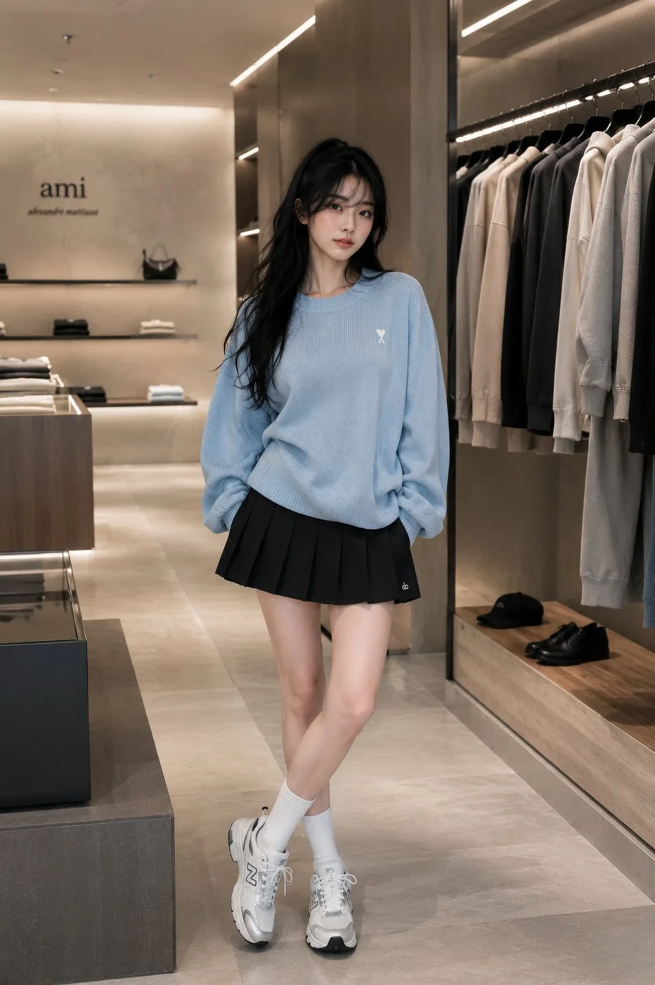Minimalist Boutique Full-Body Fashion Shoot sample image