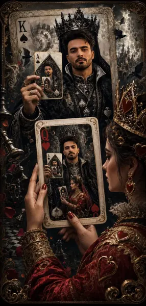 King of Spades Recursive Playing Card sample image